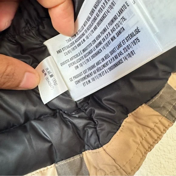 Burberry Kids' Check Puffer Jacket - Picture 10 of 13